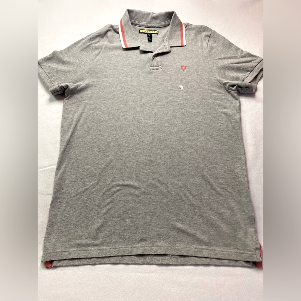 Men’s Prince & Fox Gray Classic Polo Shirt NWOT size XL